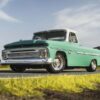 1966 CHEVY CID FLEETSIDE PICKUP LIGH GREEN (KYOSHO)