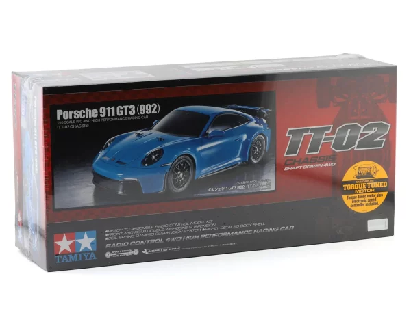 Tamiya - Porsche 911 GT3 (992) 1/10 4WD Electric Touring Car Kit - Image 4